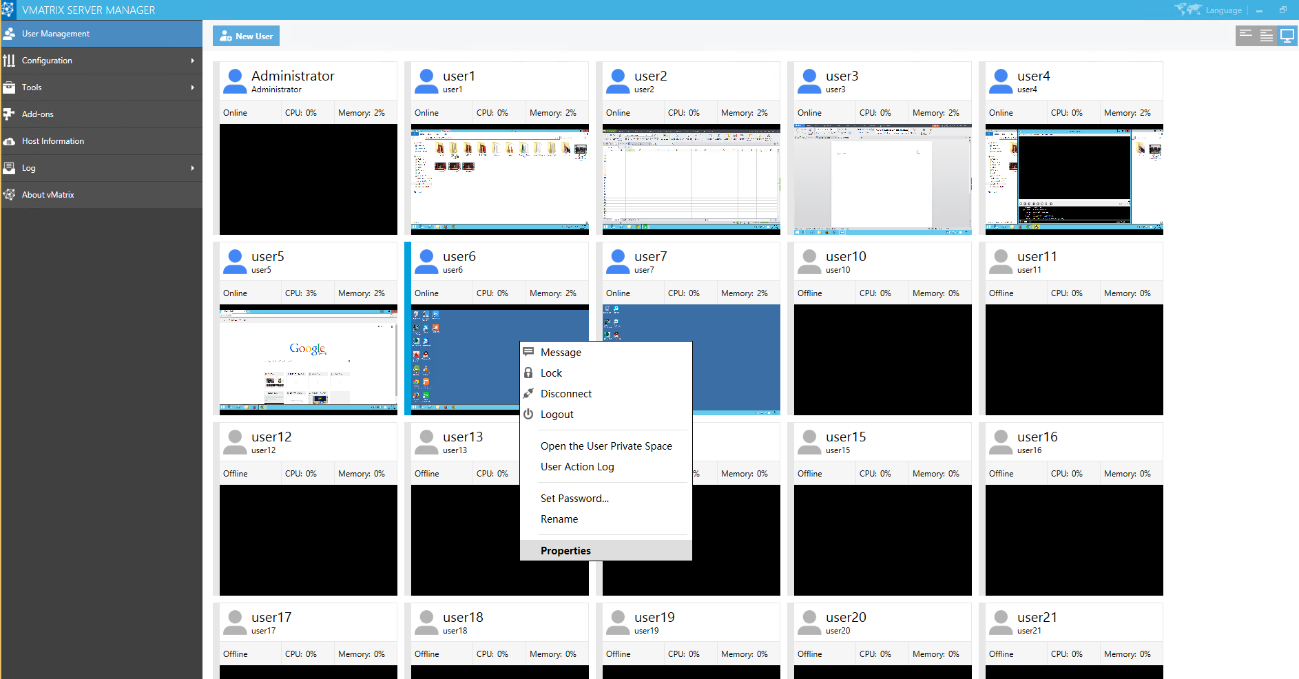 Vmatrix. User21.